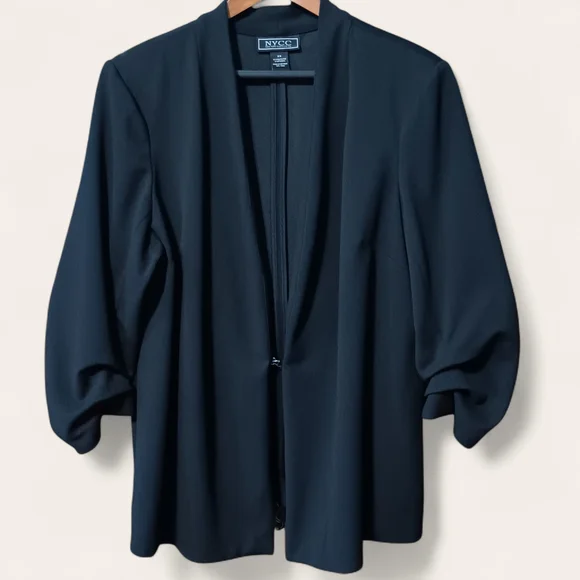 NYCC Women's Elegant Black Blazer - Picture 1 of 5